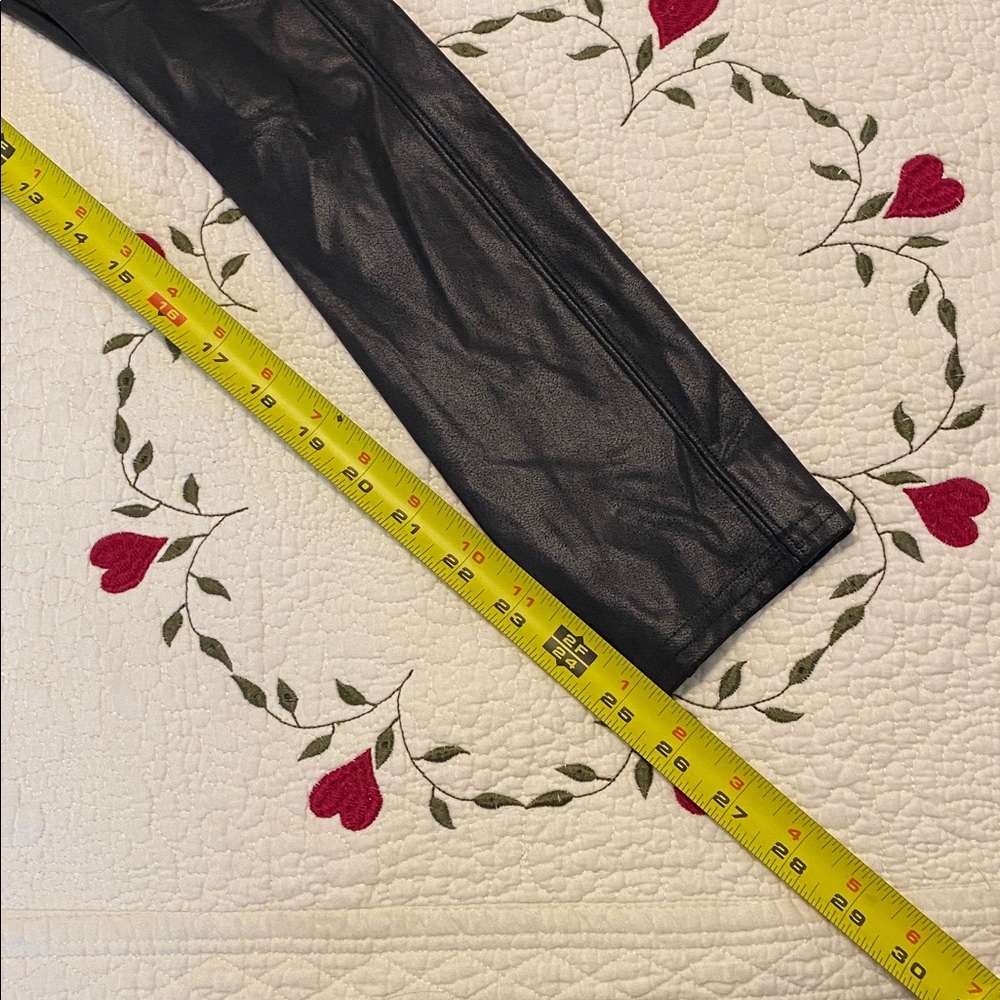 Spanx Maternity Mama Faux Leather Leggings Women’s M - Picture 7 of 8